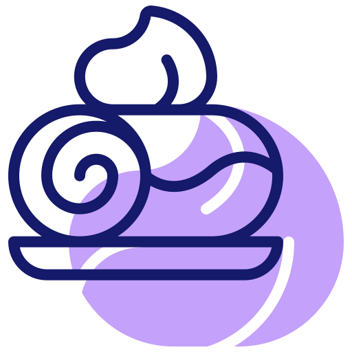 Roll cake Ikona