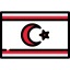 Northern cyprus icon 64x64
