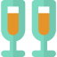 Champagne glass icon 64x64