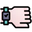 Square wristwatch icon 64x64