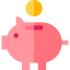 Piggy bank icon 64x64