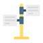 Signboard icon 64x64