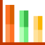 Bar chart icon 64x64