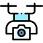 Camera drone icon 64x64