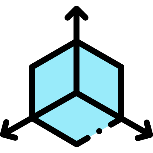 3d cube icon
