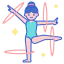 Hula hoop Ikona 64x64