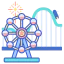 Amusement park icon 64x64