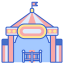 Цирковая палатка иконка 64x64