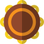 Tambourine icon 64x64