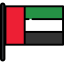 United arab emirates icon 64x64