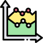 Line chart アイコン 64x64