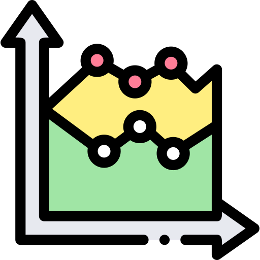 Line chart icon