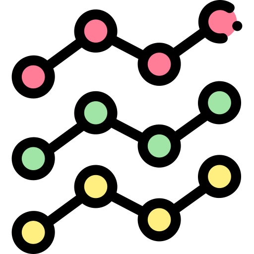 Line chart icon