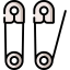 Safety pin icon 64x64
