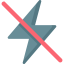 Flash off アイコン 64x64