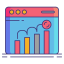 Bounce rate アイコン 64x64