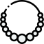 Pearl necklace icon 64x64