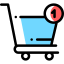 Shopping cart icon 64x64