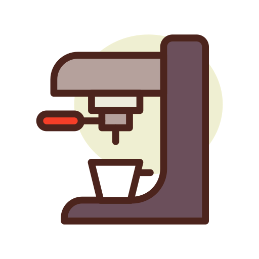 Coffee machine icon