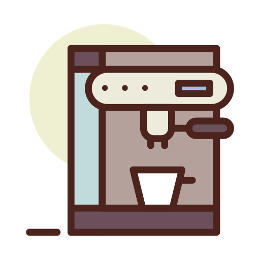 Coffee machine icon