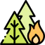Forest fire icône 64x64