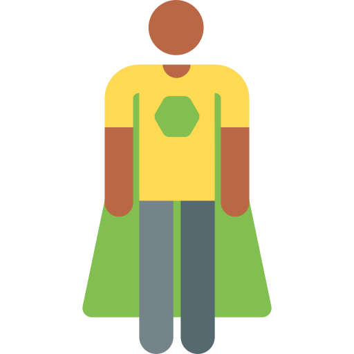 Superhero icon