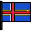 Aland islands icon 64x64