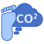 Carbon footprint icon 64x64