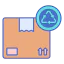 Paper recycle icon 64x64