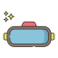 Vr goggles icon 64x64
