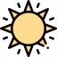 Sun icon 64x64