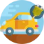 Electric car Symbol 64x64