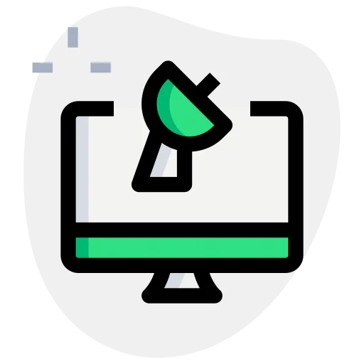 Desktop computer icon