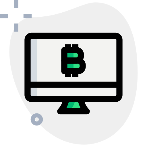 Desktop computer icon