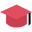 Mortarboard Ikona 64x64