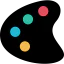 Paint palette Ikona 64x64