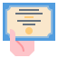 Certificate アイコン 64x64