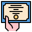 Certificate アイコン 64x64