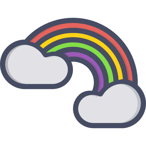 Rainbow icon