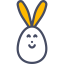 Easter bunny ícone 64x64
