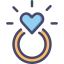 Engagement ring icon 64x64