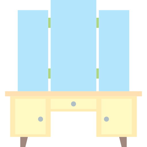 Dressing table icon