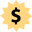 Dollar symbol Ikona 64x64