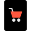 Shopping cart icon 64x64