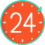 24 hours іконка 64x64