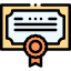 Certificate アイコン 64x64