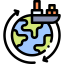 Worldwide shipping icon 64x64