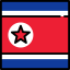 North korea icon 64x64