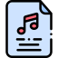 Music file icon 64x64