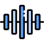 Sound waves icon 64x64